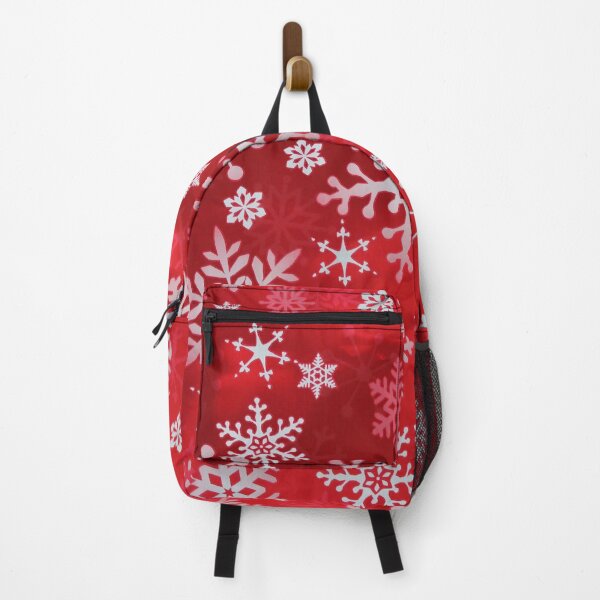Item preview, Dreamy Snowflakes on Vibrant Red designed and sold by Kim Arnott.