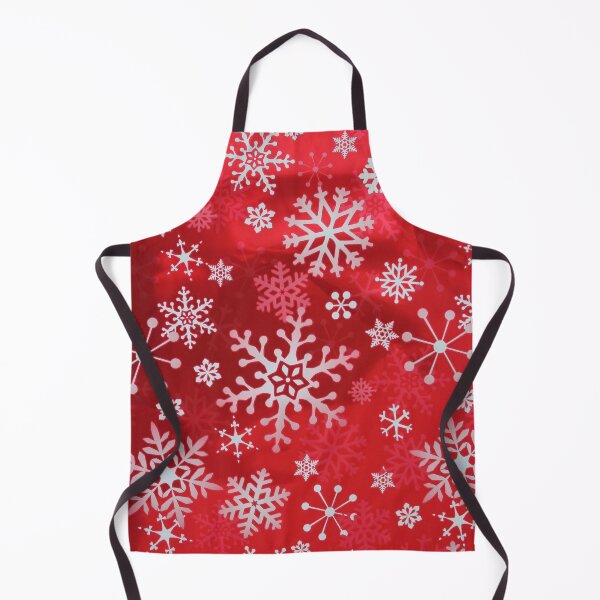 Item preview, Dreamy Snowflakes on Vibrant Red designed and sold by Kim Arnott.