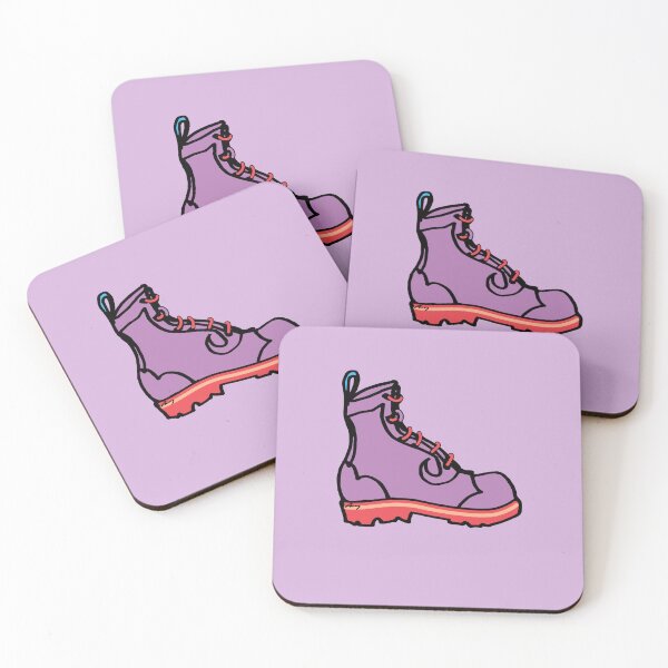 Item preview, Fluevog Derby Swirl Boot Purple designed and sold by anne m bray.