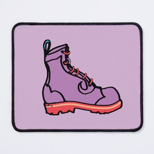 Item preview, Fluevog Derby Swirl Boot Purple designed and sold by anne m bray.