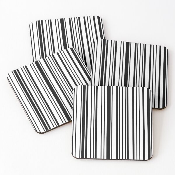 Item preview, Maria barcode pattern designed and sold by coverinlove.