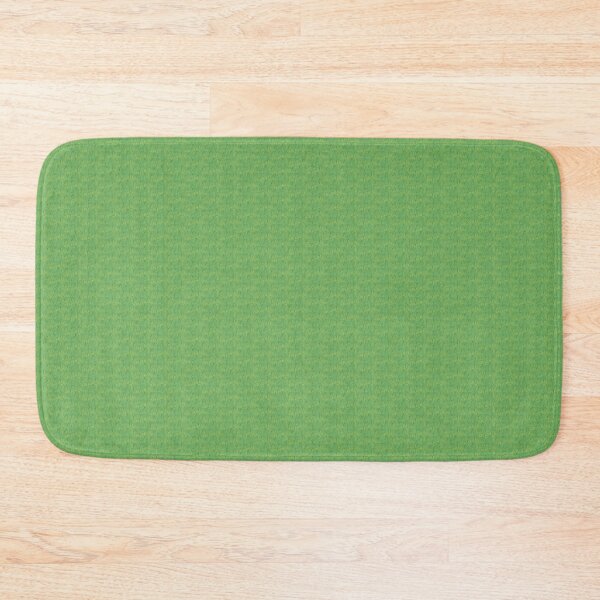 Bamboo branches with leaves art Bath Mat
