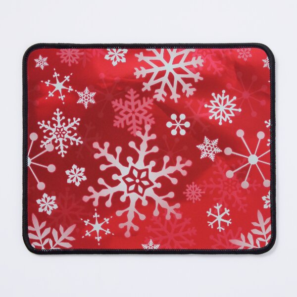 Item preview, Dreamy Snowflakes on Vibrant Red designed and sold by Kim Arnott.