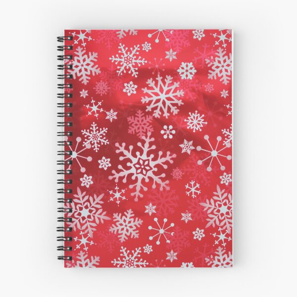 Item preview, Dreamy Snowflakes on Vibrant Red designed and sold by Kim Arnott.