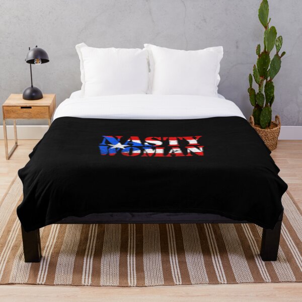 Item preview, Nasty Woman Puerto Rican Flag designed and sold by Handstand365.
