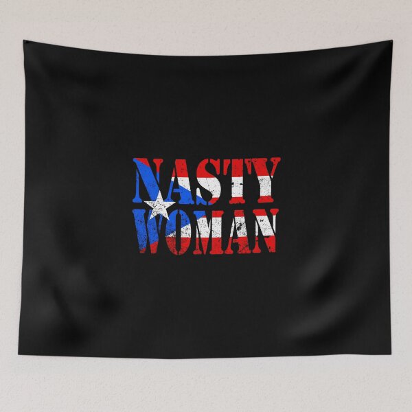 Item preview, Nasty Woman Puerto Rican Flag designed and sold by Handstand365.