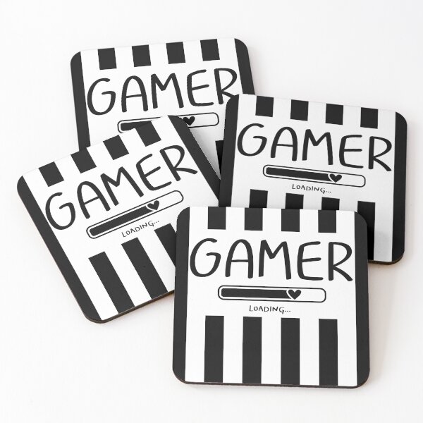 Item preview, Black and white vertical striped top, Gamer Loading designed and sold by MokonoKokoro.