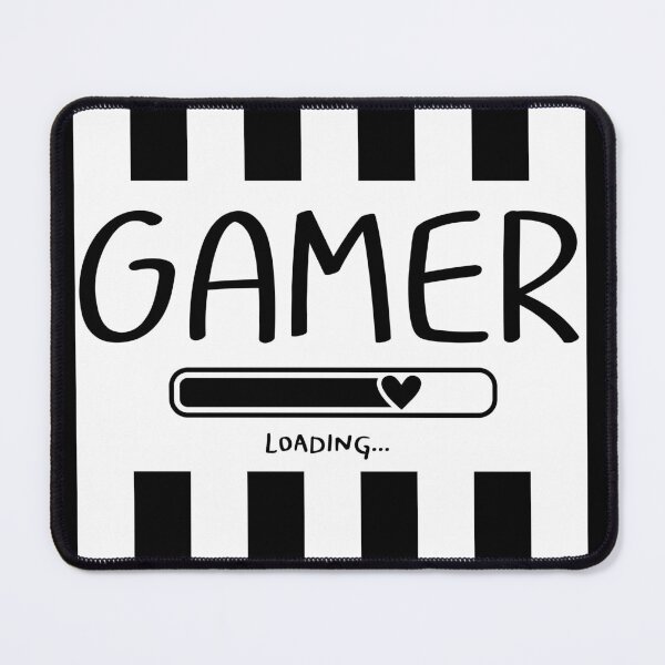 Item preview, Black and white vertical striped top, Gamer Loading designed and sold by MokonoKokoro.