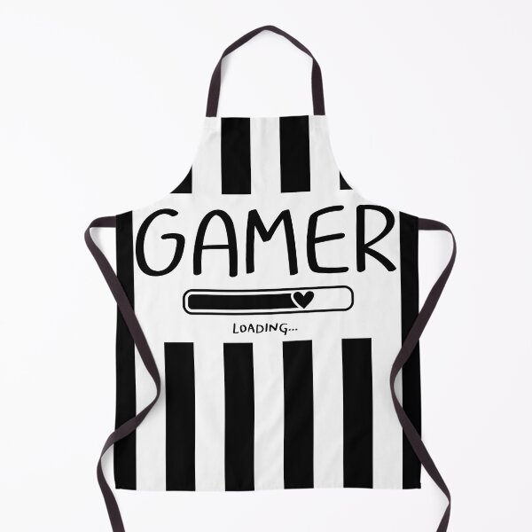 Item preview, Black and white vertical striped top, Gamer Loading designed and sold by MokonoKokoro.