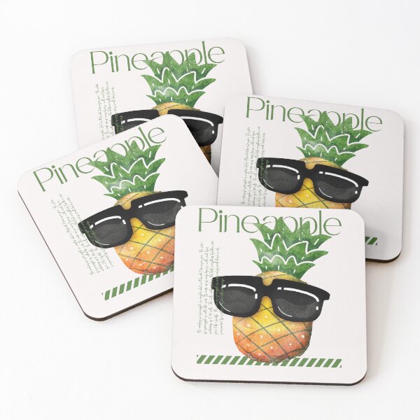 Item preview, Green Funny Orange Anatomy of a Pineapple  designed and sold by TheCreativeFab.