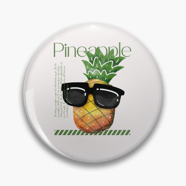 Item preview, Green Funny Orange Anatomy of a Pineapple  designed and sold by TheCreativeFab.