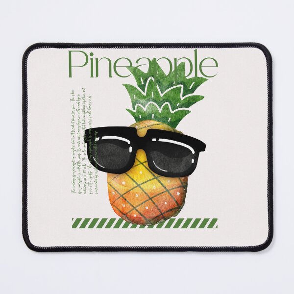 Item preview, Green Funny Orange Anatomy of a Pineapple  designed and sold by TheCreativeFab.
