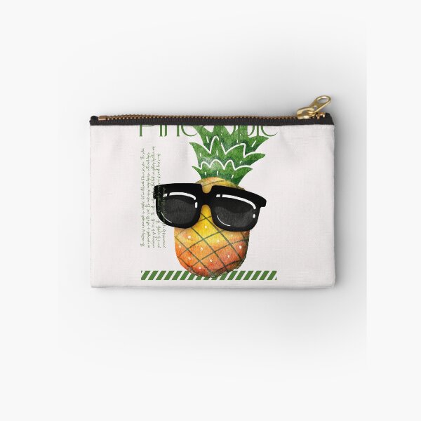 Item preview, Green Funny Orange Anatomy of a Pineapple  designed and sold by TheCreativeFab.