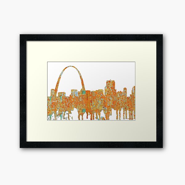 Item preview, Gateway Arch, St Louis Skyline designed and sold by Marlene Watson-Hall.