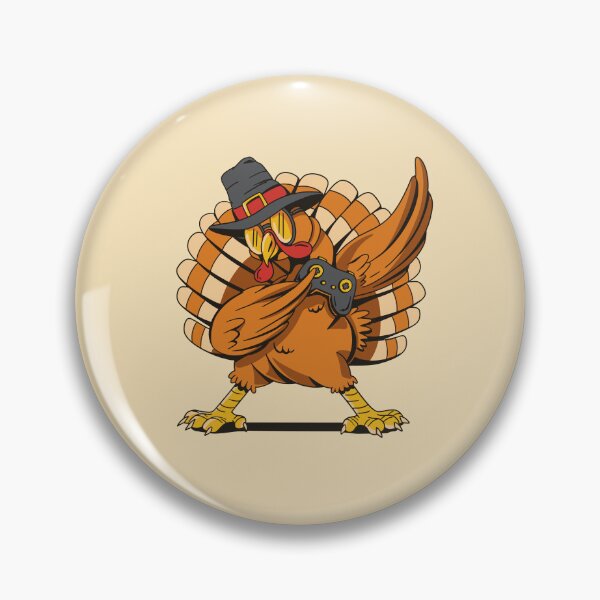Item preview, Funny Dabbing Turkey Holding A Joystick Thanksgiving Day designed and sold by GreenMall.
