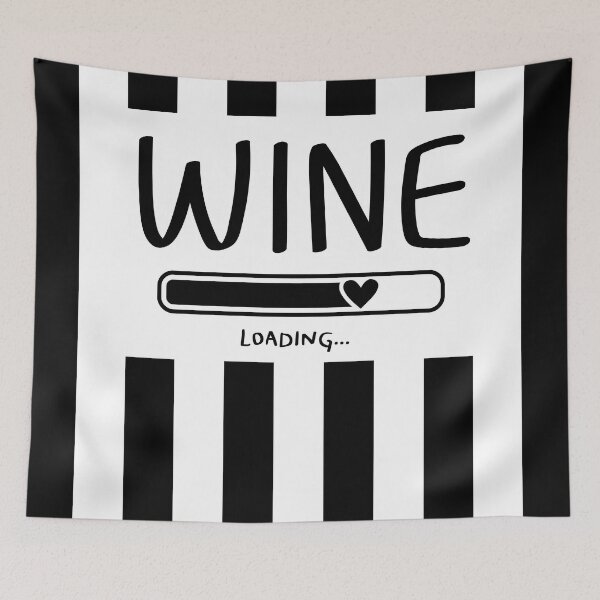 Item preview, Black and white vertical striped top, Wine Loading designed and sold by MokonoKokoro.