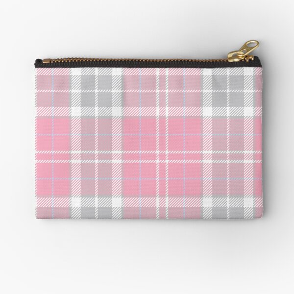 Item preview, Pink & Gray Vintage Checkered Plaid designed and sold by newburyboutique.