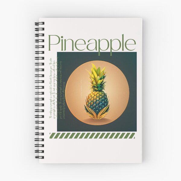 Item preview, Light Green Simple Anatomy of a Pineapple  designed and sold by TheCreativeFab.