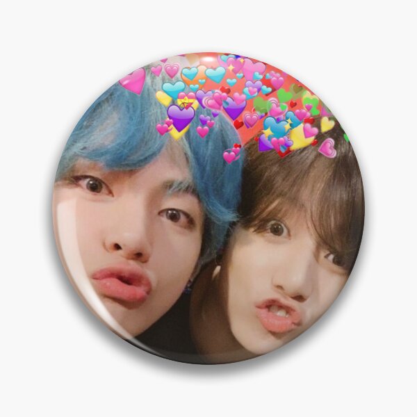 Item preview, Taekook lovely face kiss designed and sold by tokki-drawings.
