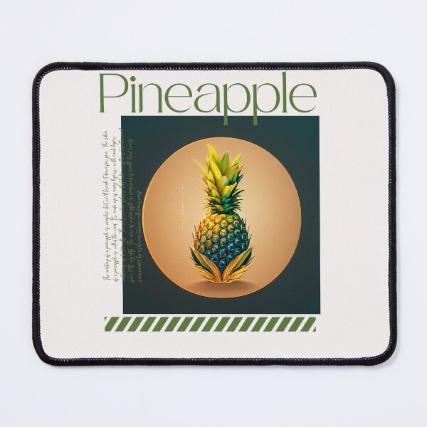 Item preview, Light Green Simple Anatomy of a Pineapple designed and sold by TheCreativeFab.