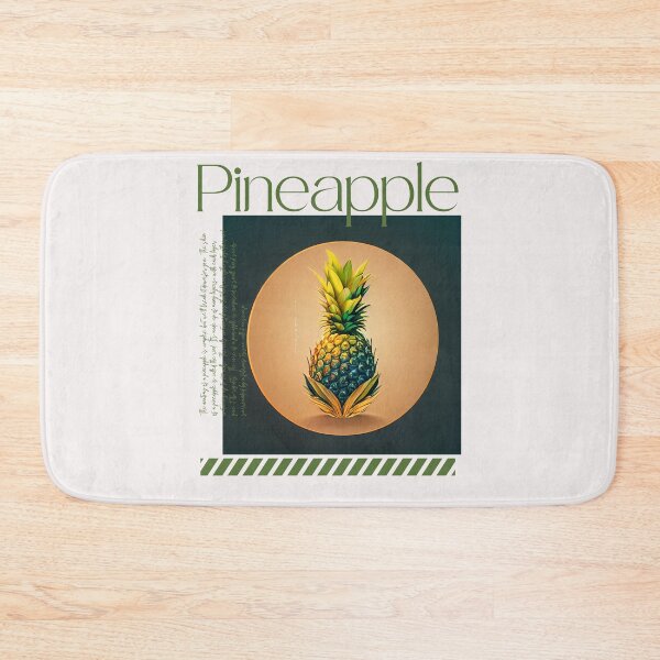 Item preview, Light Green Simple Anatomy of a Pineapple  designed and sold by TheCreativeFab.