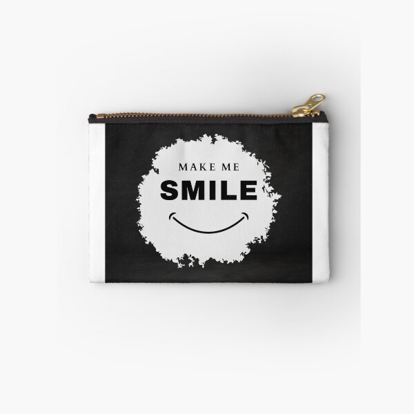 Item preview, Black And White Simple Make Me Smile designed and sold by Darkinela.