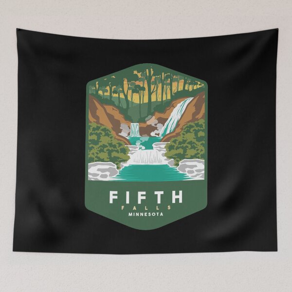 Item preview, Fifth Falls Minnesota Waterfall designed and sold by Friday NightCo.
