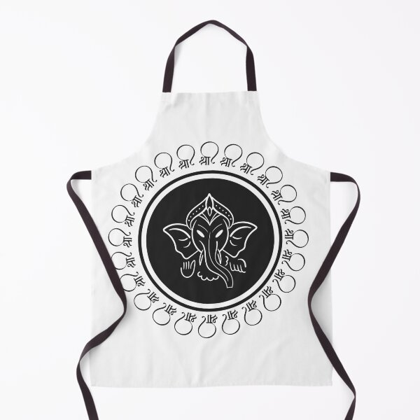 Item preview, Hindu God 'Ganesh' Illustration with Letter 'Shree'  designed and sold by deepakrode7.