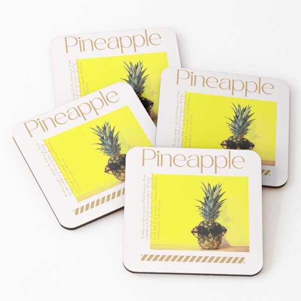 Item preview, Yellow Simple Anatomy of a Pineapple  designed and sold by TheCreativeFab.