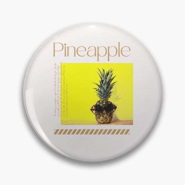 Item preview, Yellow Simple Anatomy of a Pineapple  designed and sold by TheCreativeFab.