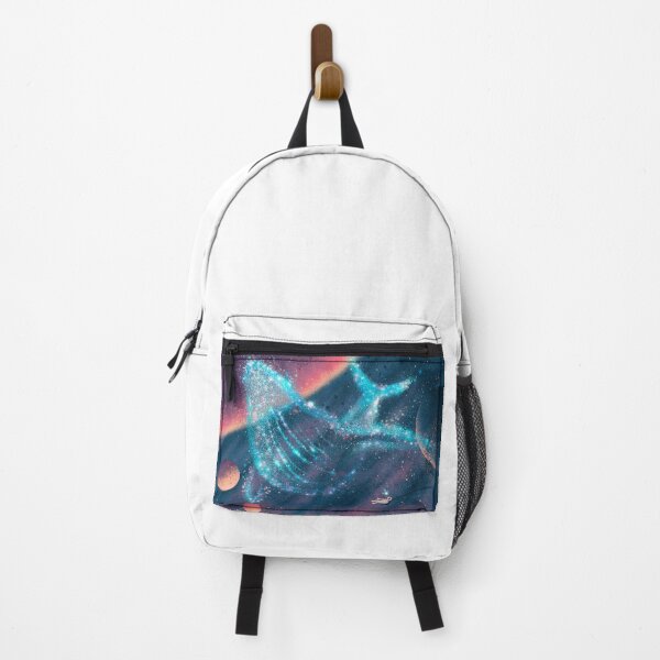Item preview, Space ocean with a whale and an astronaut designed and sold by snowlco.