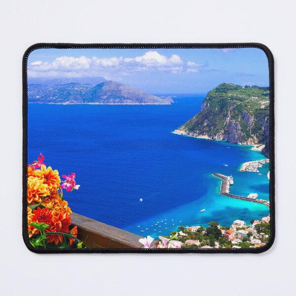 Item preview, Capri, Italy, Beautiful Bright Blue Ocean Views designed and sold by newburyboutique.