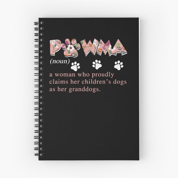 Item preview, Floral Art Pawma Noun Definition Mama Grandma Dog Lovers Gift designed and sold by Simeon	 Dorelus.