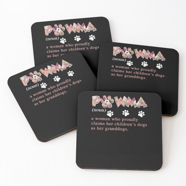 Item preview, Floral Art Pawma Noun Definition Mama Grandma Dog Lovers Gift designed and sold by Simeon	 Dorelus.