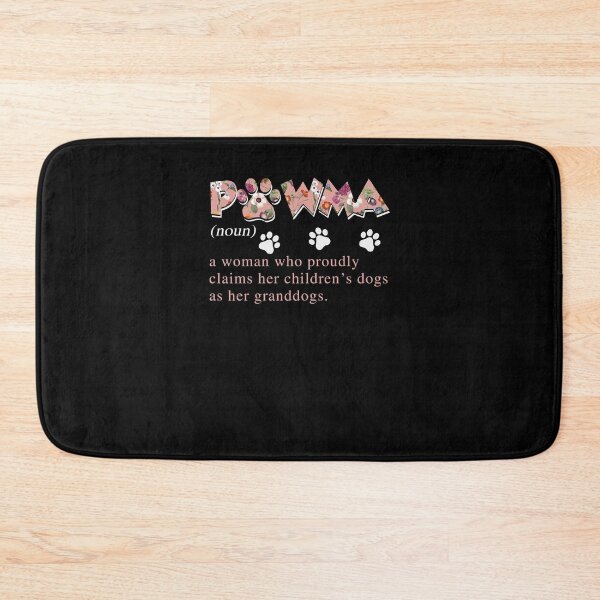 Item preview, Floral Art Pawma Noun Definition Mama Grandma Dog Lovers Gift designed and sold by Simeon	 Dorelus.