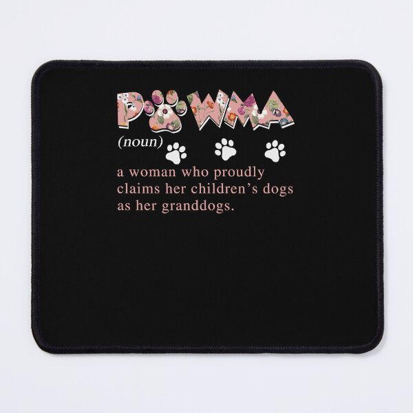 Item preview, Floral Art Pawma Noun Definition Mama Grandma Dog Lovers Gift designed and sold by Simeon	 Dorelus.