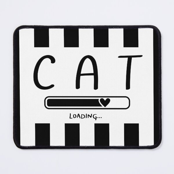 Item preview, Black and white vertical striped top, Cat Loading designed and sold by MokonoKokoro.