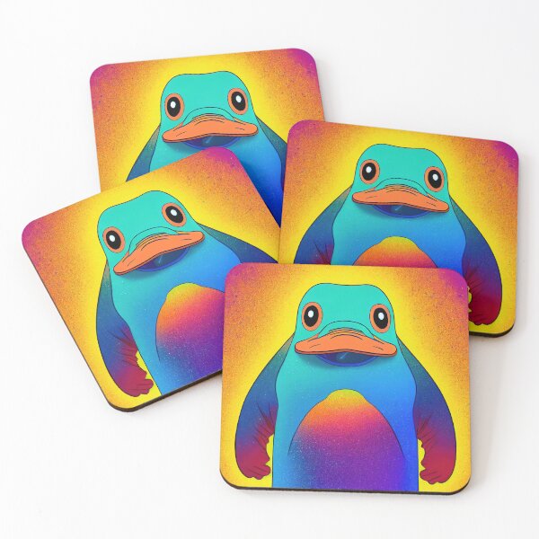 Item preview, Happy platypus designed and sold by Hoity-Toity.