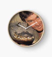 Steve Irwin and Croc Clock