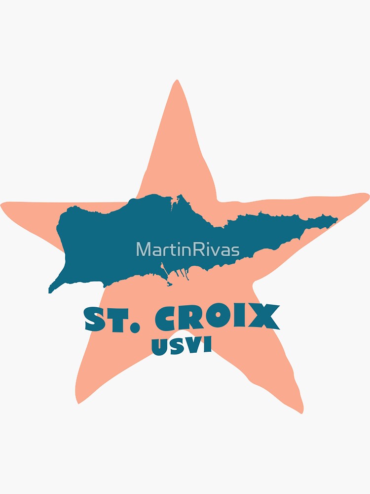 "St. Croix USVI" Sticker for Sale by MartinRivas Redbubble