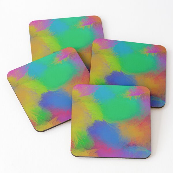 Item preview, Rainbow Paint Strokes designed and sold by awsomepatterns.