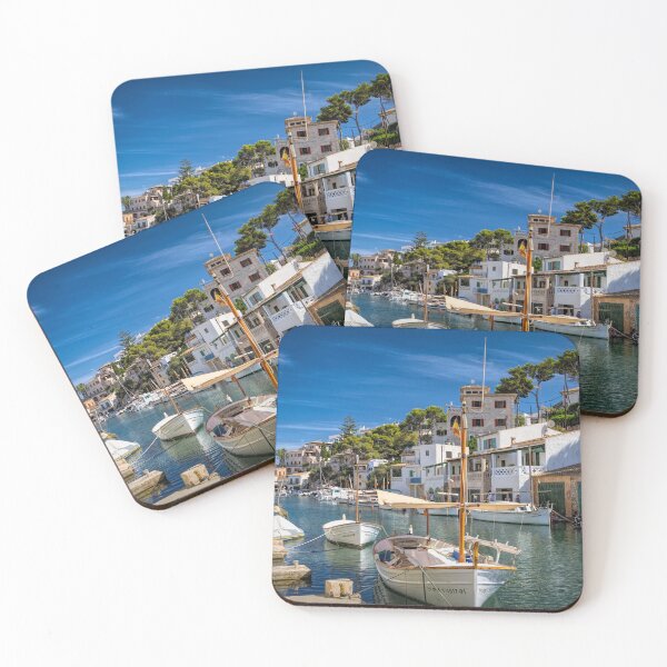 Item preview, Boats at Cala Figuera designed and sold by Viv Thompson Photography .