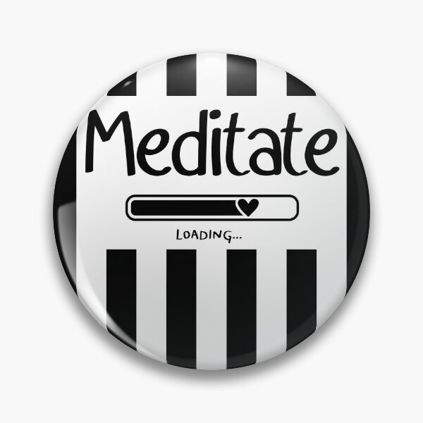 Item preview, Black and white vertical striped top, Meditate Loading designed and sold by MokonoKokoro.