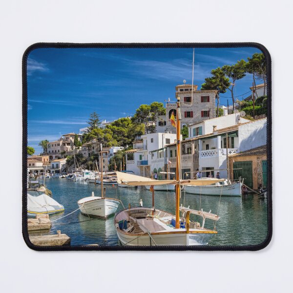 Item preview, Boats at Cala Figuera designed and sold by Viv Thompson Photography .