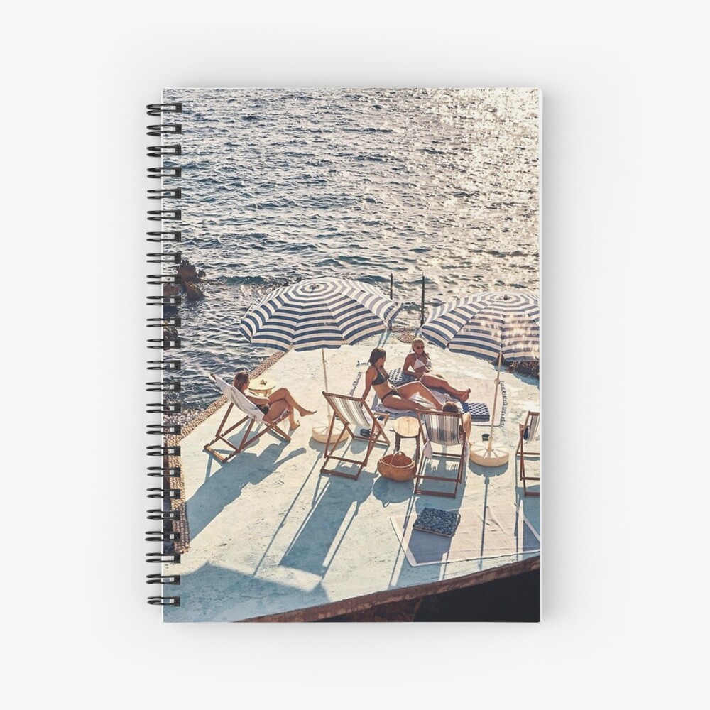 Girls on Beach Art Print