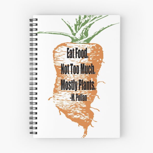 Item preview, Eat Food Not Too Much Mostly Plants designed and sold by Salemdietetics.