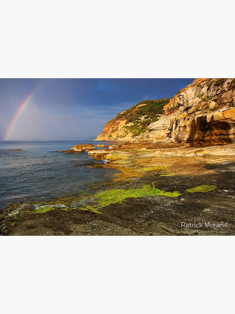 Artwork view, Rainbow over the sea designed and sold by Patrick Morand