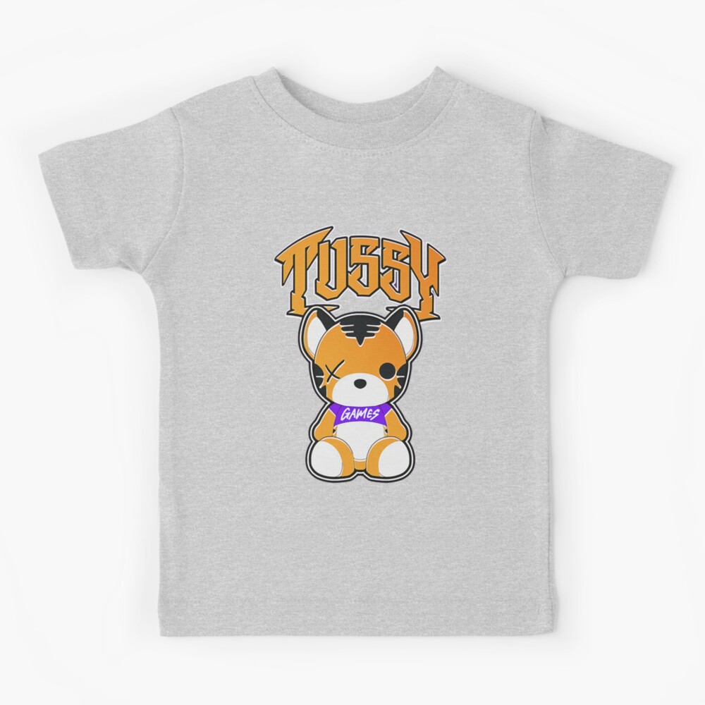 tussy games  Kids T-Shirt for Sale by sleazoidds