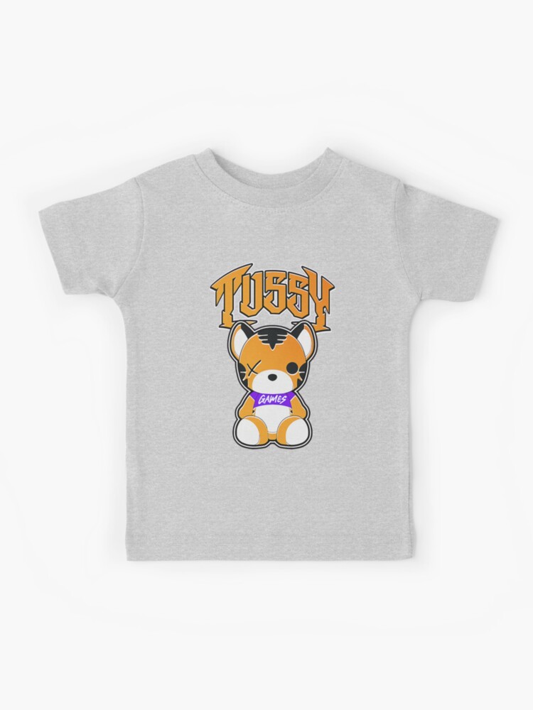 tussy games  Kids T-Shirt for Sale by sleazoidds