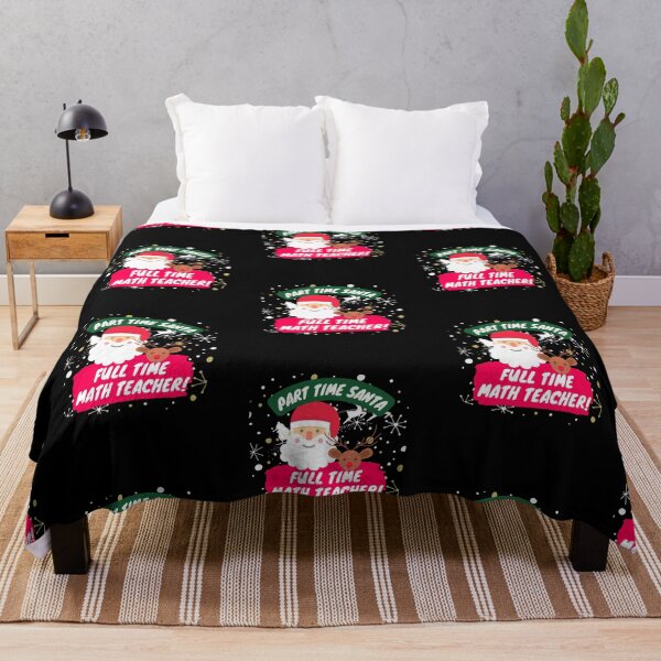 Item preview, Christmas Math Teacher Santa Design designed and sold by myspookycuties.